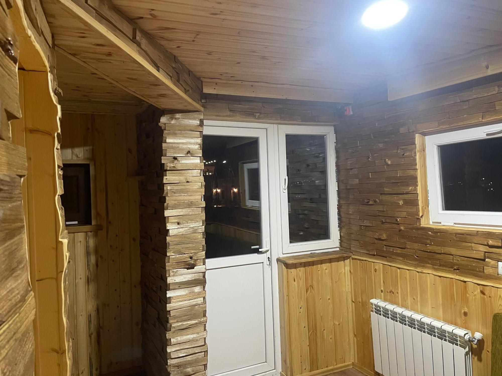 Qusha Guesthouse Meeting In The Mountains And Views Казбеги Екстериор снимка